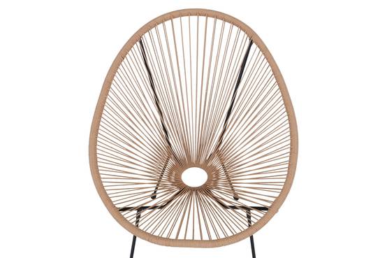 Ecloz - Fauteuil de jardin acier cordage naturel Steph ECLOZ - Image 2