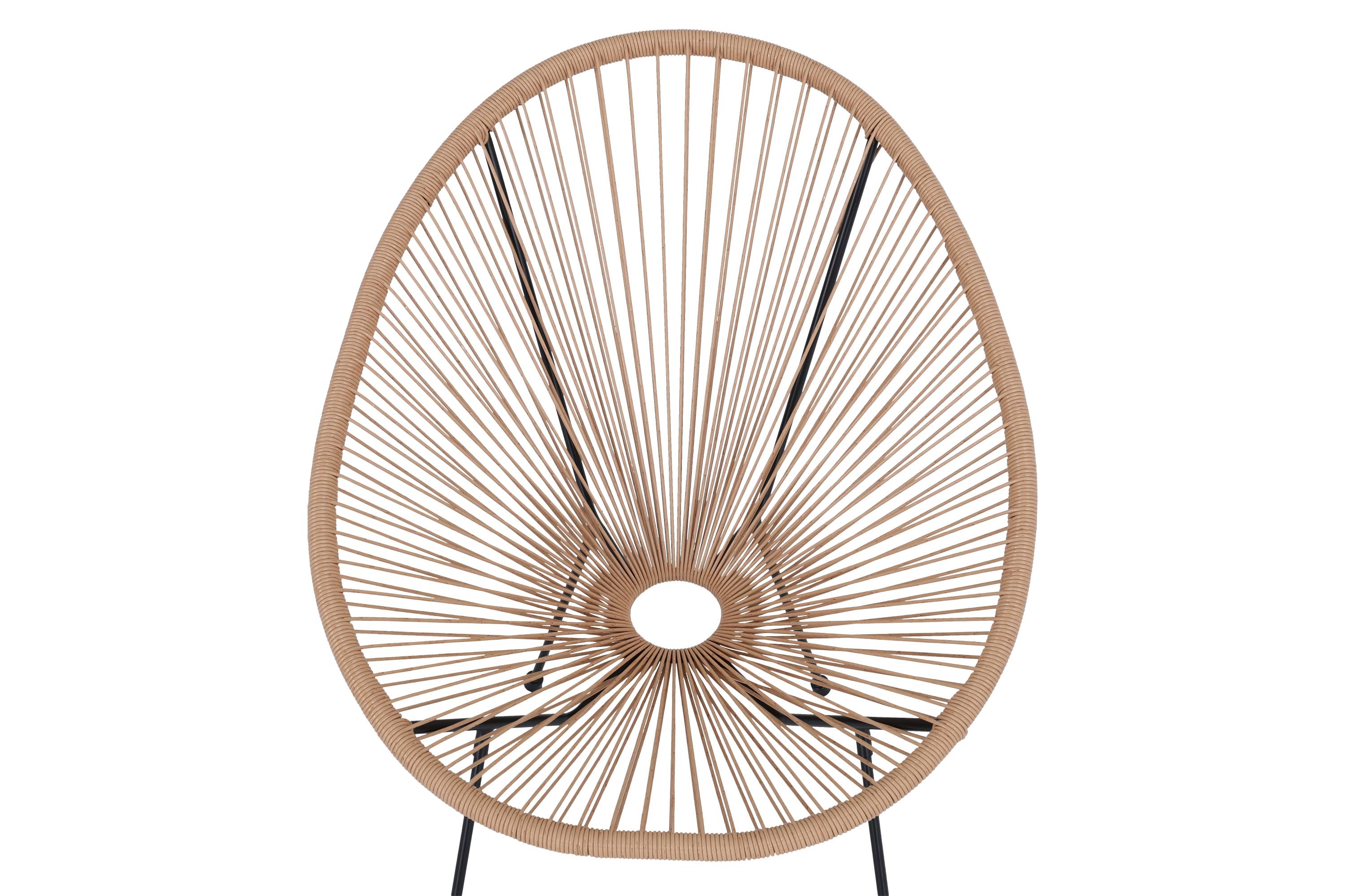 Ecloz - Fauteuil de jardin acier cordage naturel Steph ECLOZ - Image 2