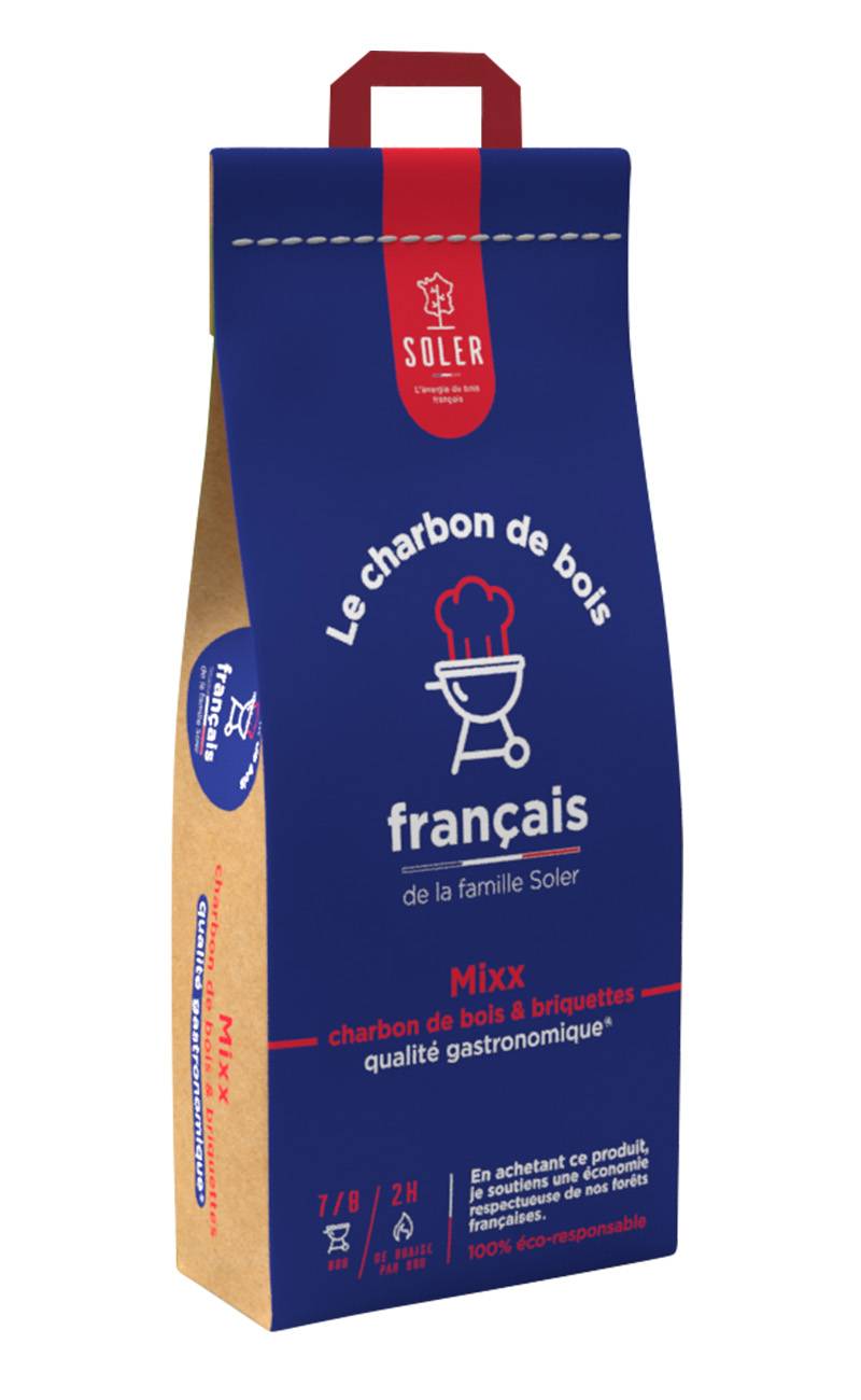 Soler - Charbon De Bois Et Briquettes Pour Barbecue - MIXX