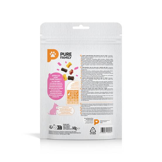 Pure Family - Friandises pour chien mini os 140 g - Pure Family - Image 4