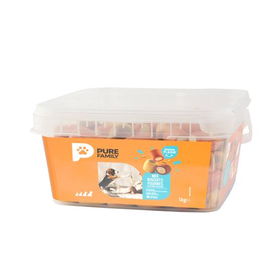 Pure Family - Mix biscuits fourrés pour chien 1kg - Pure Family - Image 3