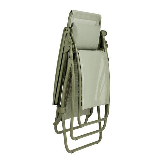Lafuma-Mobilier - Fauteuil de jardin acier batyline moss R-Clip Lafuma Mobilier - Image 1