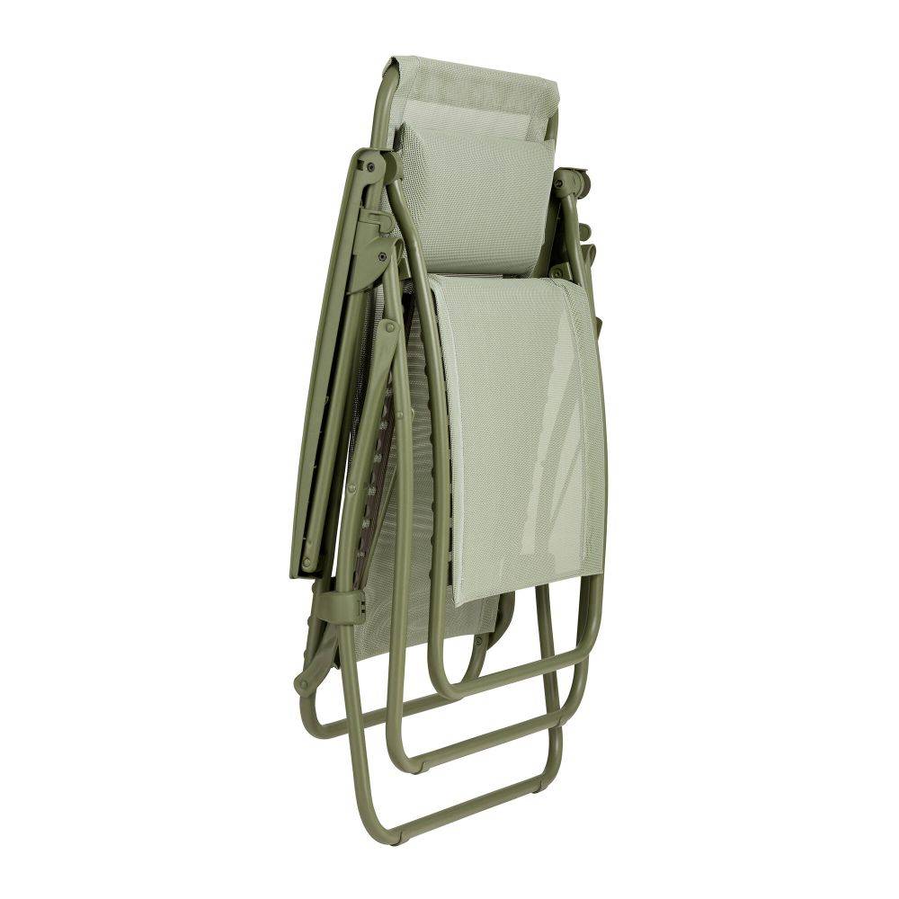 Lafuma-Mobilier - Fauteuil de jardin acier batyline moss R-Clip Lafuma Mobilier - Image 1
