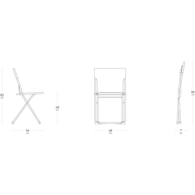 Lafuma-Mobilier - Chaise compacte LAFUMA MOBILIER - Image 2