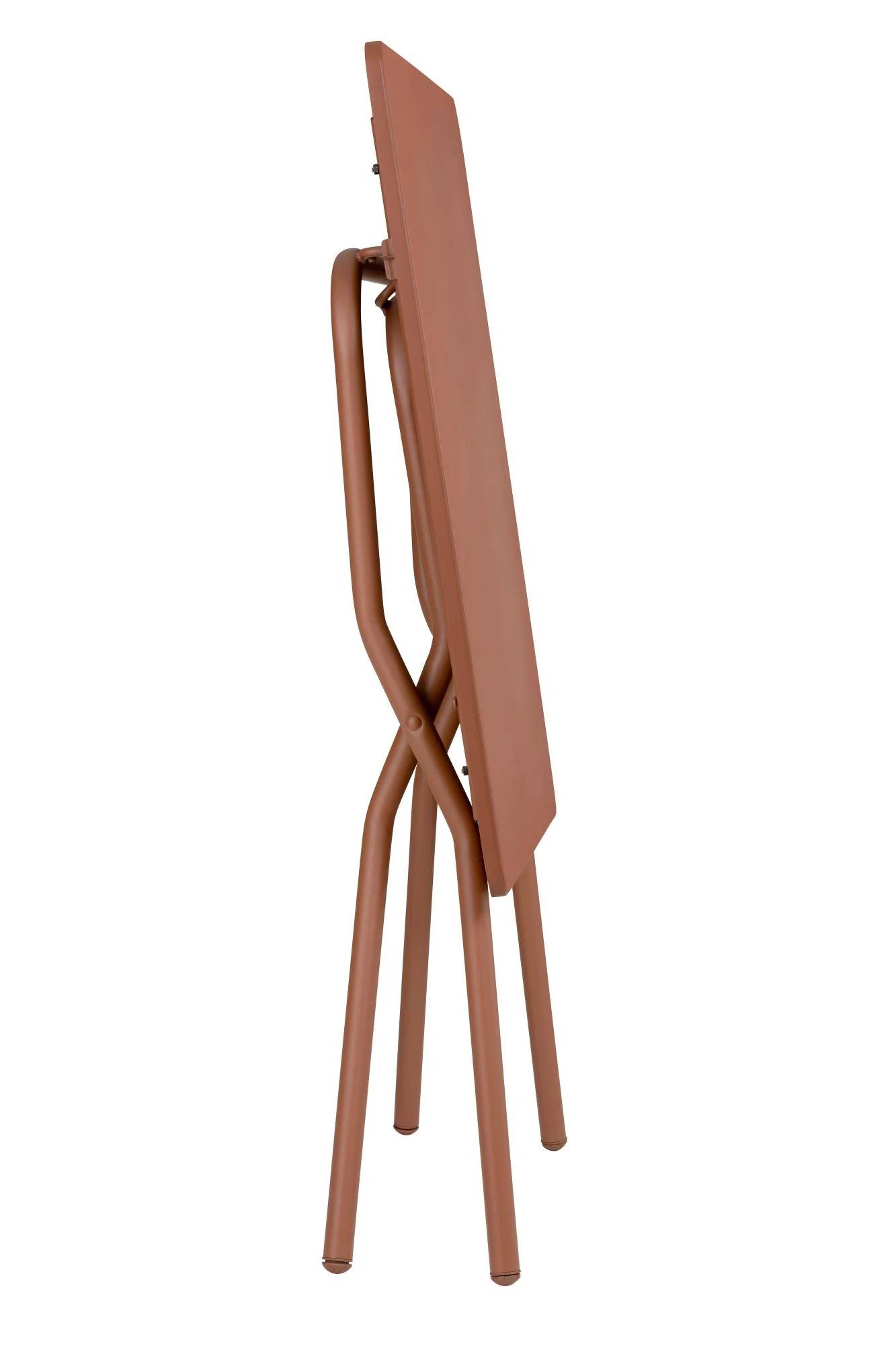 Lafuma-Mobilier - Table pliante plateau acier zingué L.64 l.70 cm LAFUMA MOBILIER - Image 1