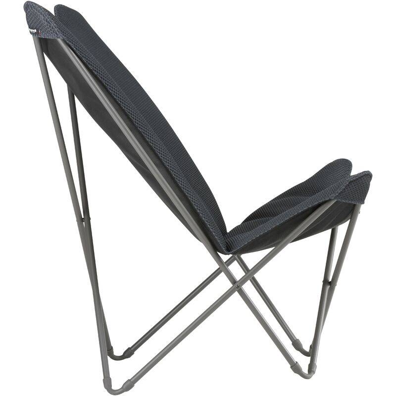 Lafuma-Mobilier - Fauteuil de jardin pliant acier dark grey Pop Up Be Comfort XL Lafuma Mobilier - Image 5