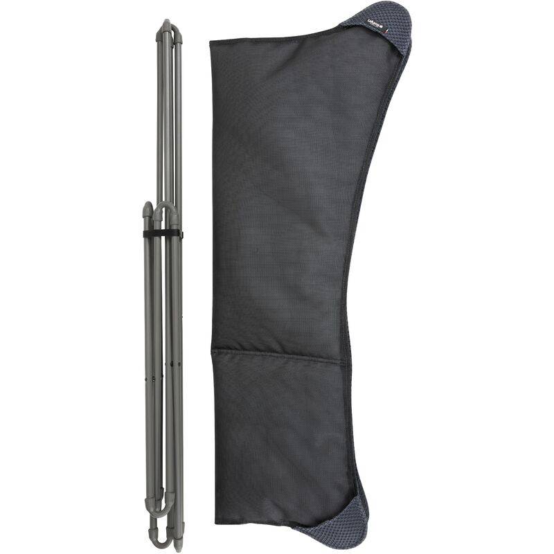 Lafuma-Mobilier - Fauteuil de jardin pliant acier dark grey Pop Up Be Comfort XL Lafuma Mobilier - Image 4