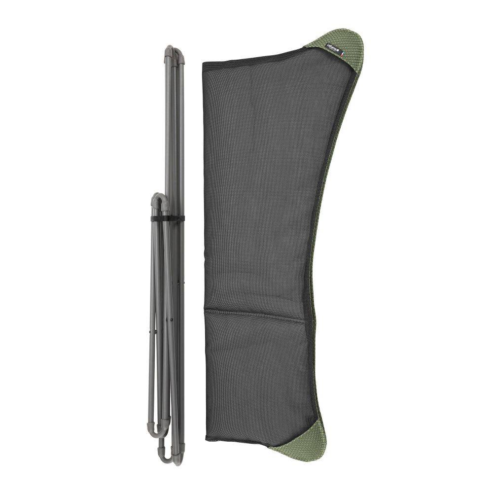 Lafuma-Mobilier - Fauteuil de jardin pliant acier olive Pop Up Be Comfort XL Lafuma Mobilier - Imagen 1