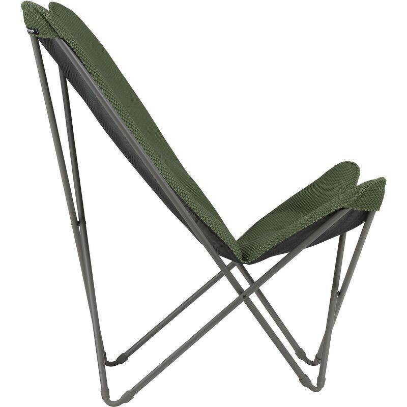 Lafuma-Mobilier - Fauteuil de jardin pliant acier olive Pop Up Be Comfort XL Lafuma Mobilier - Imagen 4