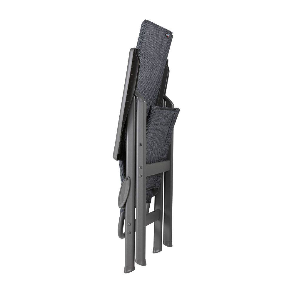 Lafuma-Mobilier - Fauteuil de jardin alu obsidian Zen it Duo Lafuma Mobilier