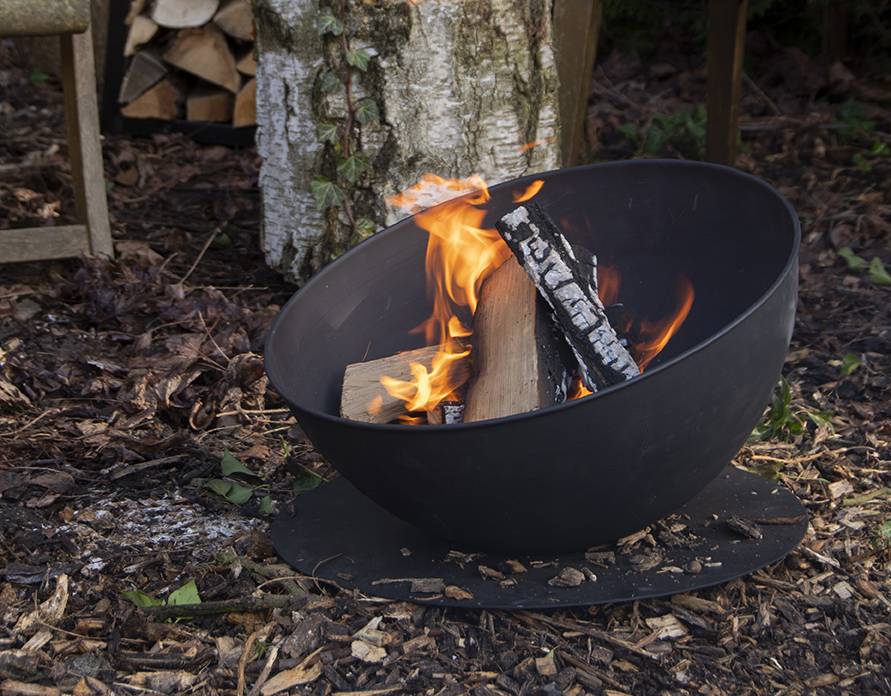 Esschert Design - Brasero Inclinable Noir – ESSCHERT DESIGN - Imagen 5