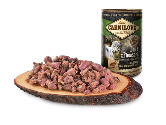 Carnilove - Pâtée avec sauce pour chien adulte de toute taille au canard & faisan - boîte 400 gr - CARNILOVE - Image 4