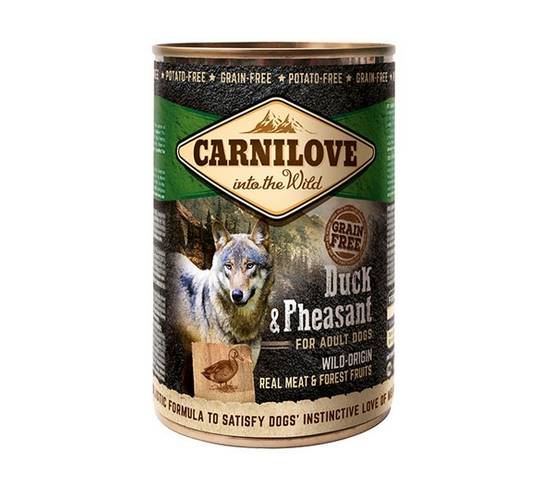 Carnilove - Pâtée avec sauce pour chien adulte de toute taille au canard & faisan - boîte 400 gr - CARNILOVE - Image 5