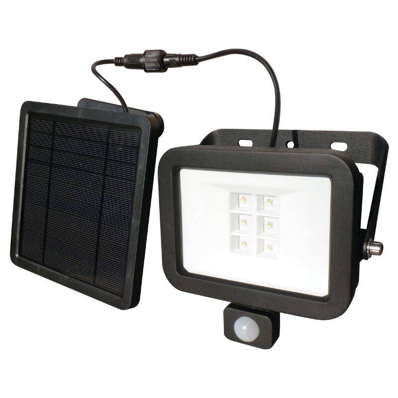 Spot solaire mural en plastique blanc L.13 cm l.10 cm H.8 cm modèle ANGO - Watt & home - Imagen 2
