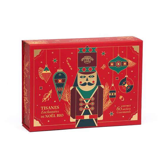 Coffret Tisanes Enchantées de Noël bio - 60 sachets