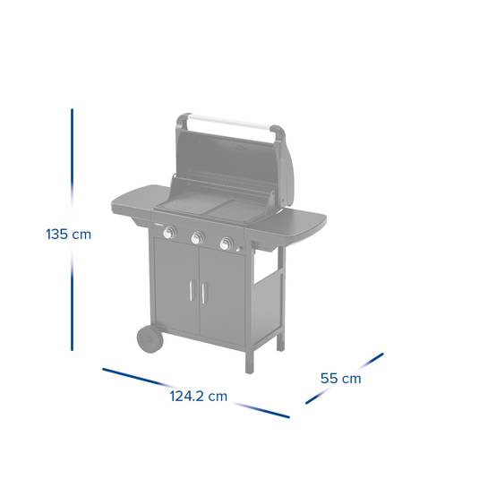 Campingaz - Barbecue Gaz Compact 3LX - CAMPINGAZ - Image 2