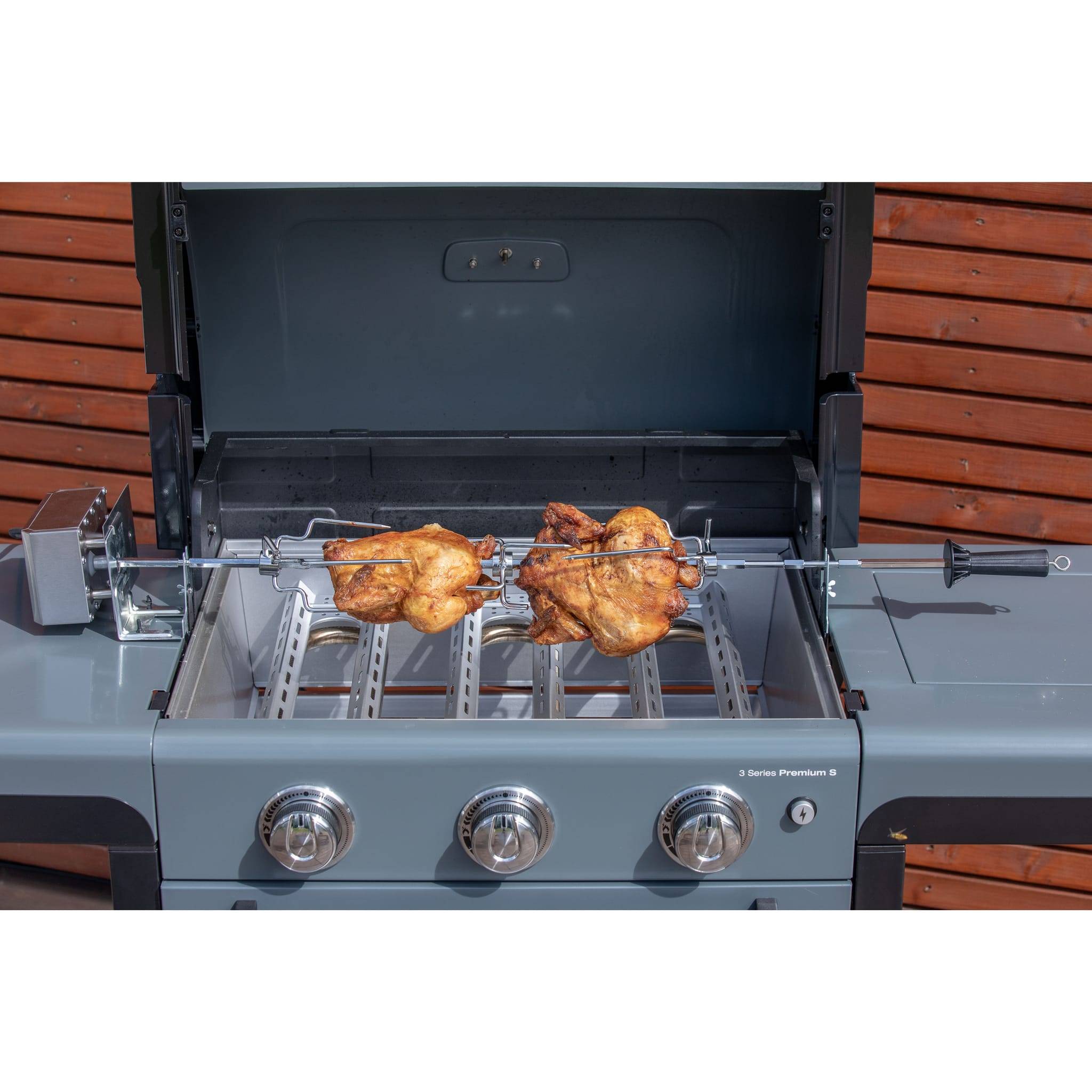 Campingaz - Kit rôtisserie moteur électrique acier émaillé – CAMPINGAZ - Imagen 4
