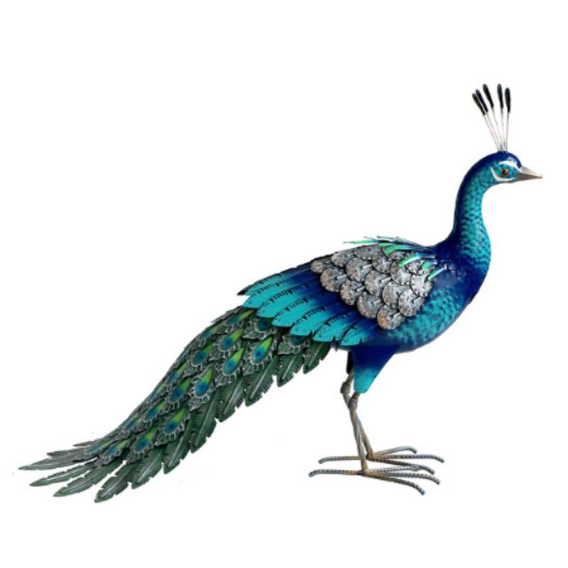 Ciddeco - Pavo Real Gran Modelo en Metal – CIDDECO