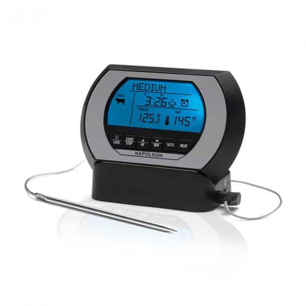 Thermomètre digital sans fil inox noir L.21.59 cm l.19.05 cm H.5.72 cm - Image 2