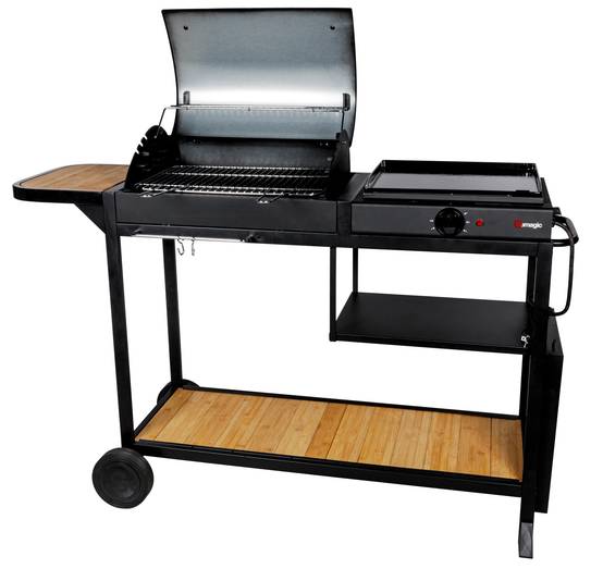 Somagic - Barbecue Broadway charbon / plancha L.149 x l.52,5 x H.103,5 cm - Image 2