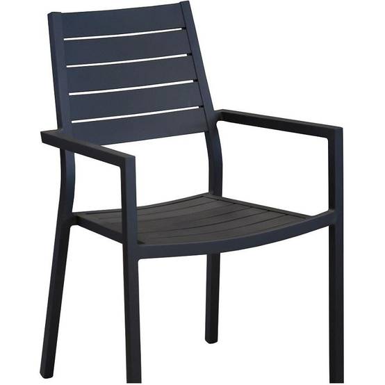 Ecloz - Ecloz - Fauteuil Cap ferret Graphite l.53 x H.89 x P.56,5 cm