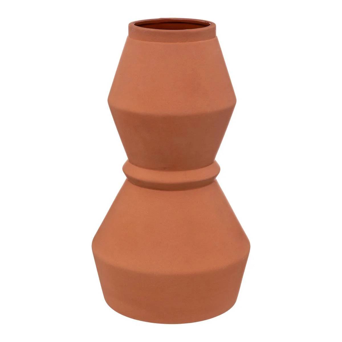 Vase Ali Terre Cuite Rose H 30 cm - ATMOSPHERA - Image 1