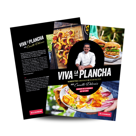 Le Marquier - La Plancha Française gaz 250 Duo Edition + Livre Viva La Plancha - Image 3