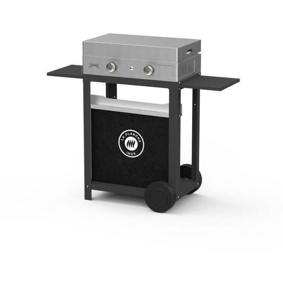 Le Marquier - La Plancha Inox Duo - Edition Plancha 260 gaz + chariot noir - Image 3