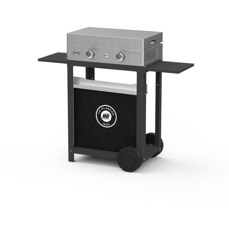 Le Marquier - La Plancha Inox Duo - Edition Plancha 260 gaz + chariot noir - Image 3