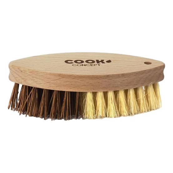 Brosse à légumes Bois d'olivier 13 cm – PARIS PRIX - Image 4