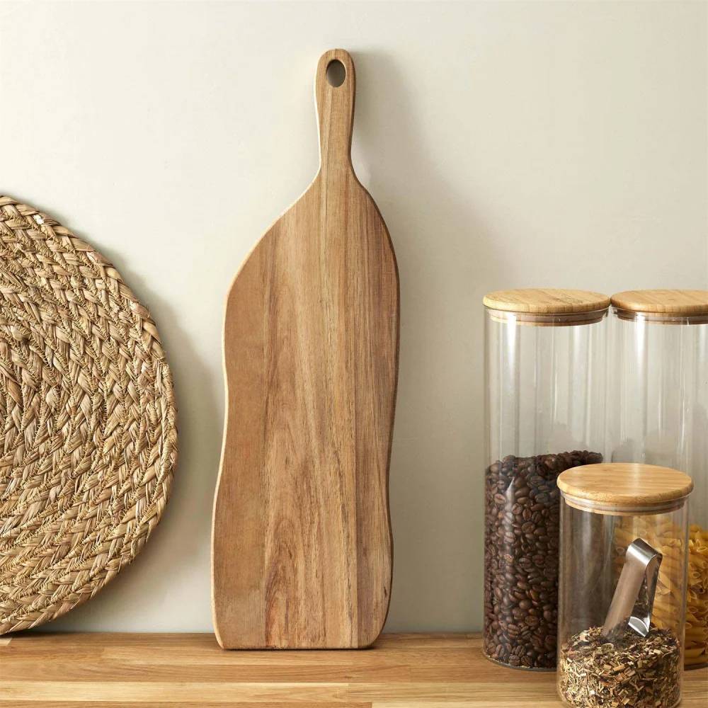 Planche de présentation Bois d'acacia L 64 cm l 18 cm - THE HOME DECO FACTORY - Image 3
