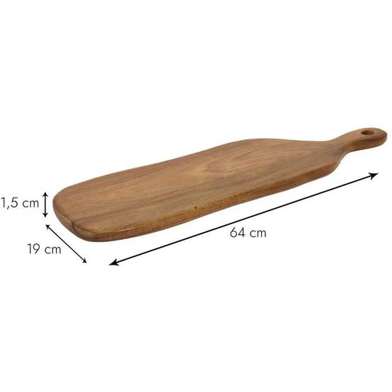 Planche de présentation Bois d'acacia L 64 cm l 18 cm - THE HOME DECO FACTORY - Image 9