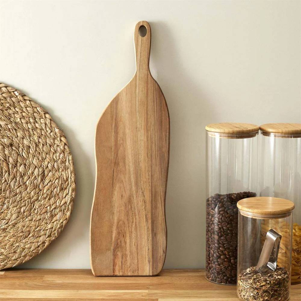 Planche de présentation Bois d'acacia L 64 cm l 18 cm - THE HOME DECO FACTORY - Image 6