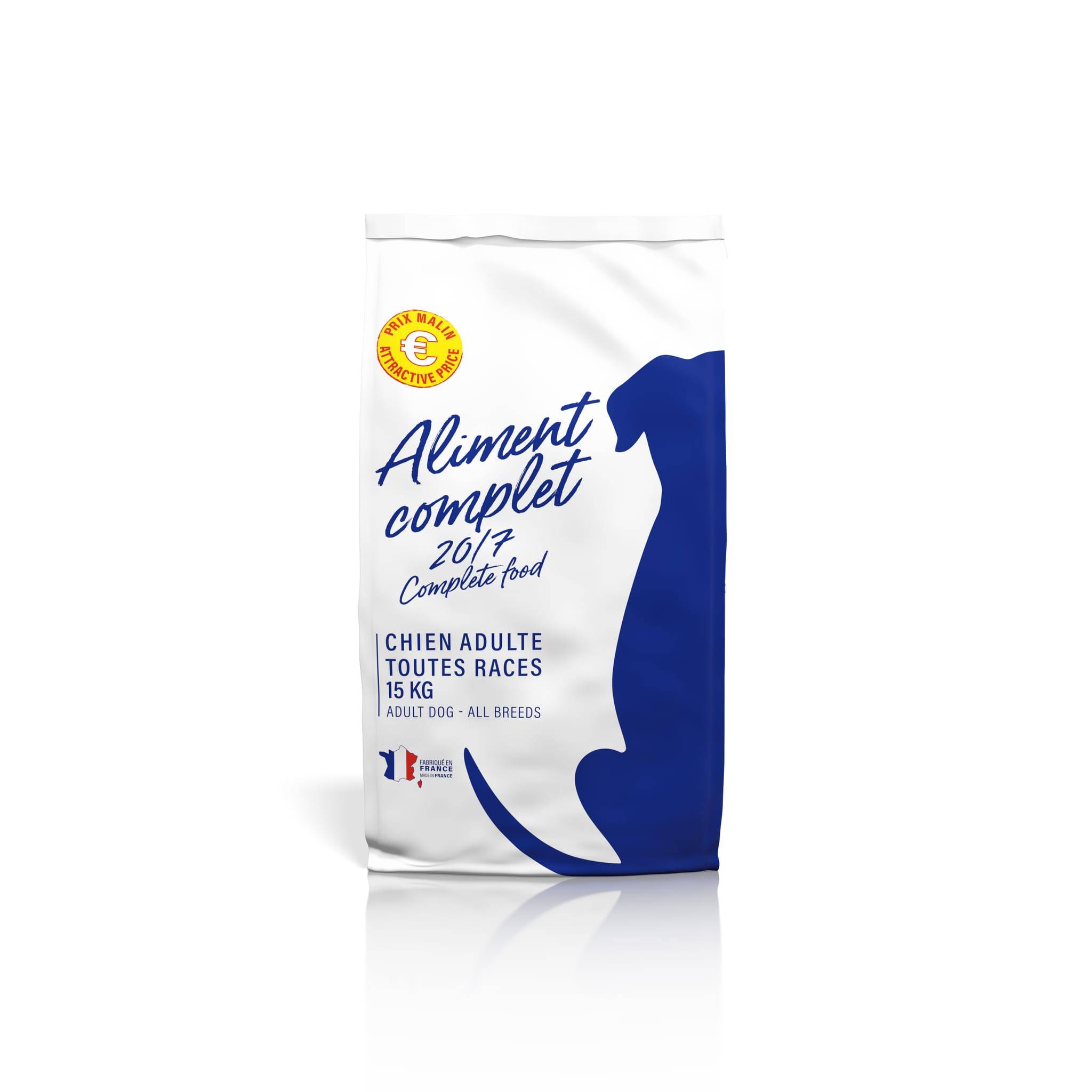 Marque Blanche et Economique - Croquettes pour chien adulte toutes races - Imagen 2