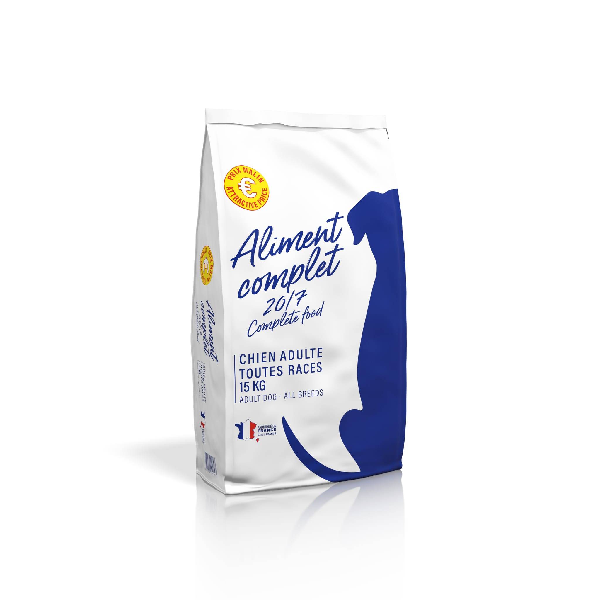 Marque Blanche et Economique - Croquettes pour chien adulte toutes races - Imagen 3