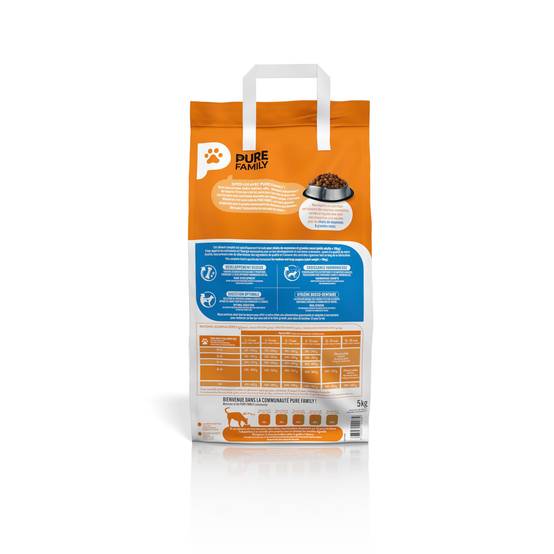 Pure Family - Croquettes chiot moyenne/grande taille volaille 5kg - Pure Family - Image 3