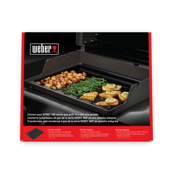 Weber - Plancha grand format pour Spirit 3 brûleurs - Image 2
