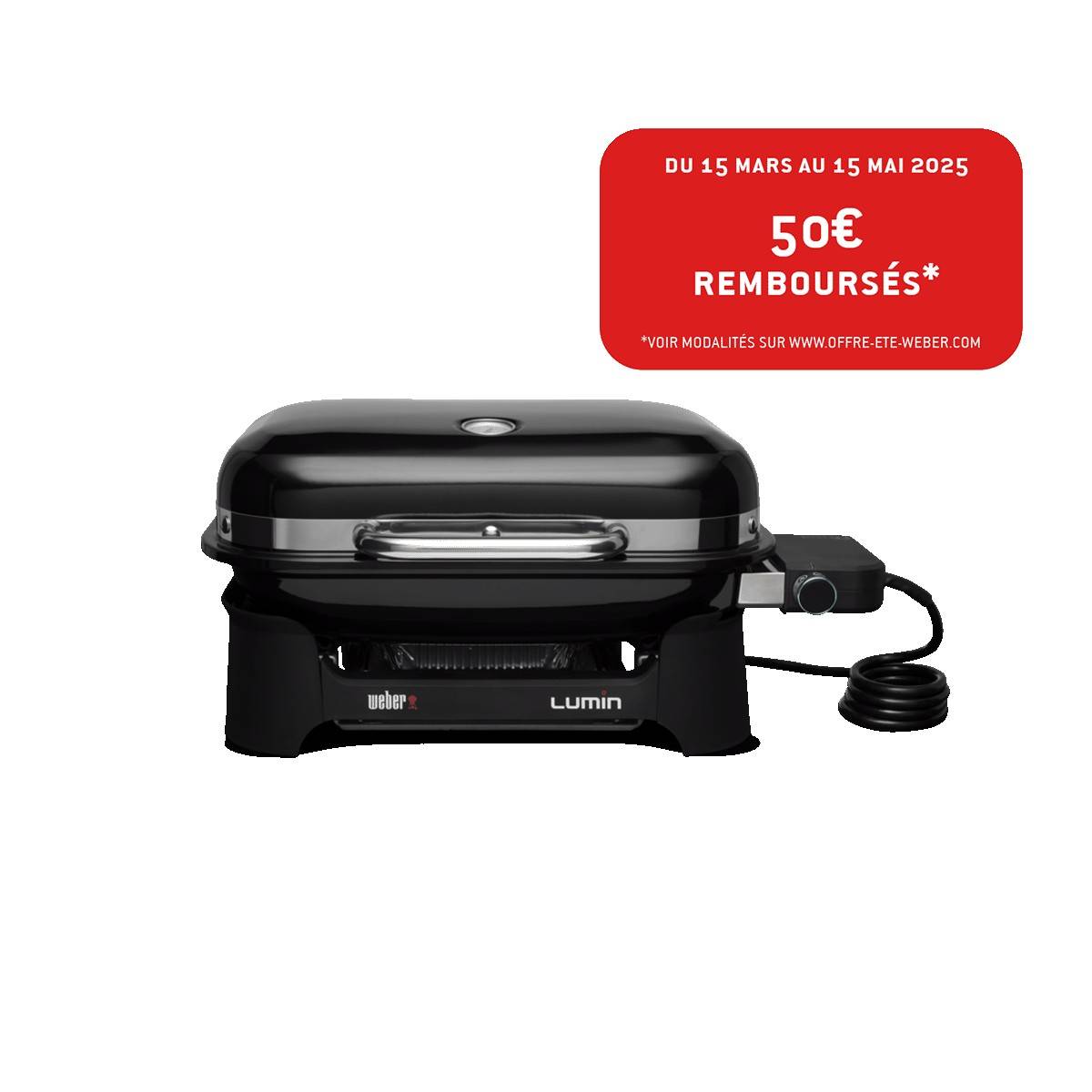 Weber - Barbecue électrique à poser Lumin Compact Weber - Image 1