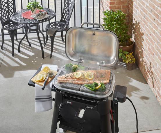 Weber - Barbecue électrique sur pieds Lumin Compact Weber - Image 1