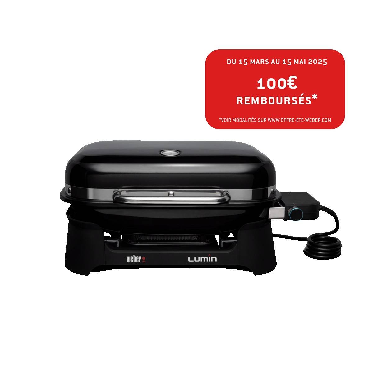 Weber - Barbecue électrique à poser Lumin Weber