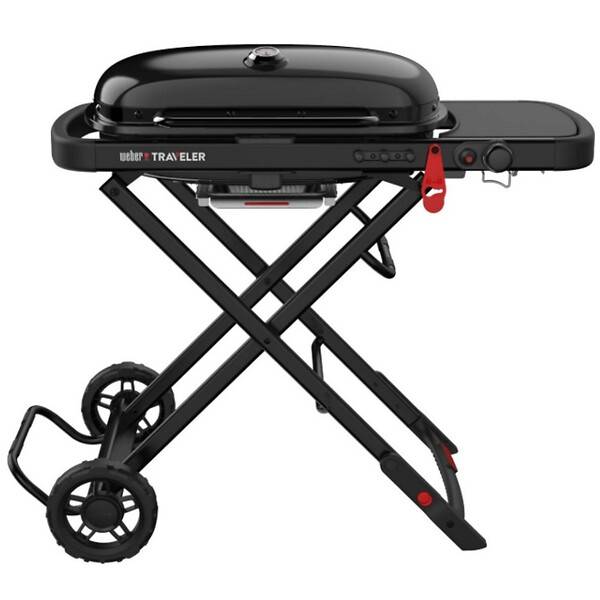 Weber - Weber Traveler Stealth barbacoa de gas