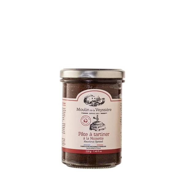 Moulin de la Veyssière - Moulin de la Veyssière – Pâte à tartiner à la noisette - 210 g