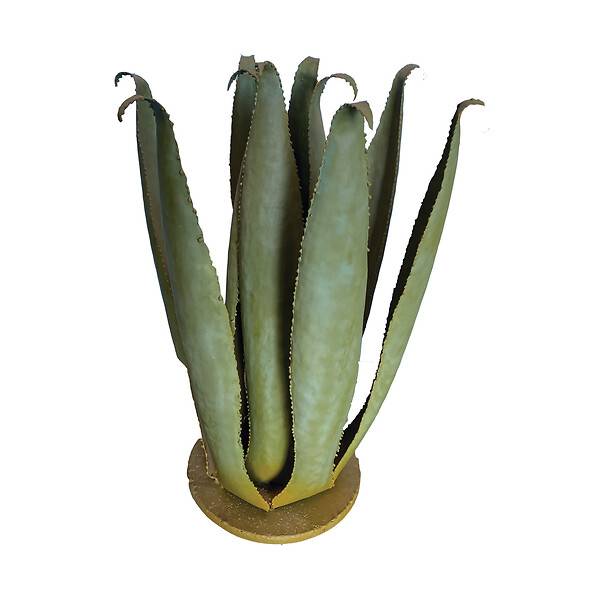 Cactus "Agave" en metal H.35 cm - Imagen 6