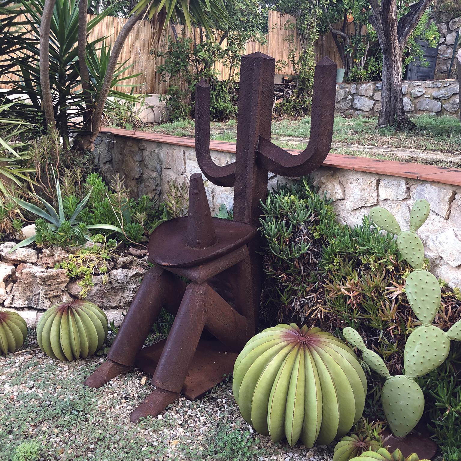 Décoriale - Statue mexicain cactus galva L.70 x l.80 x H.155 cm - Image 2