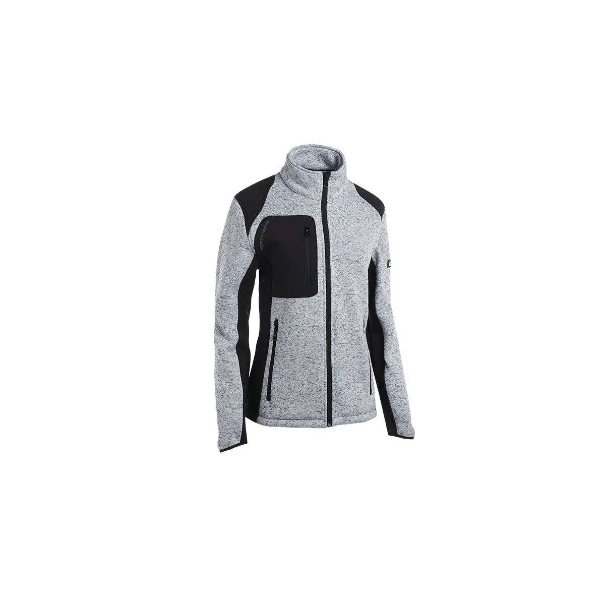 Nineworths - Gilet de travail Louise gris clair chine taille XS - Nine Worths - Image 1