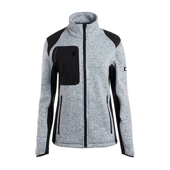 Nineworths - Gilet de travail Louise gris clair chine taille XXL - Nine Worths - Image 1