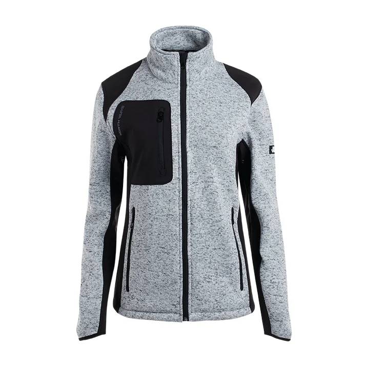 Nineworths - Gilet de travail Louise gris clair chine taille XXL - Nine Worths - Image 1