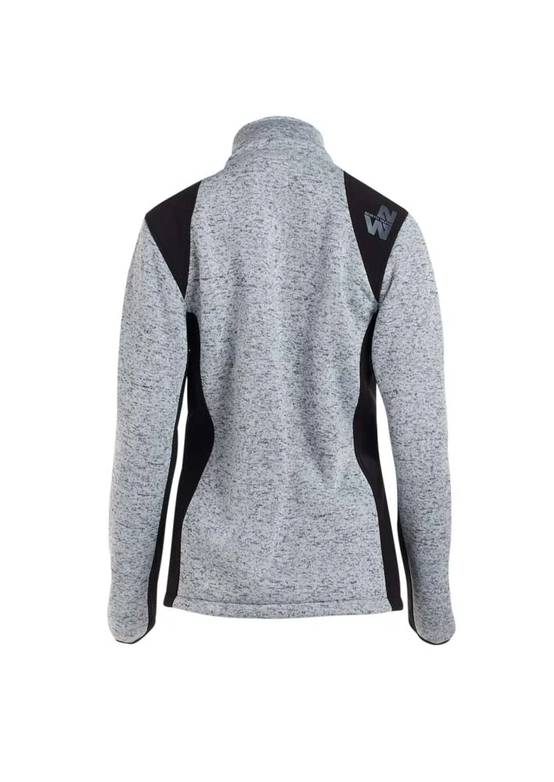 Nineworths - Gilet de travail Louise gris clair chine taille XXL - Nine Worths - Image 3