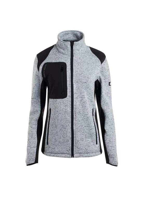 Nineworths - Gilet de travail Louise gris clair chine taille XXL - Nine Worths - Image 2