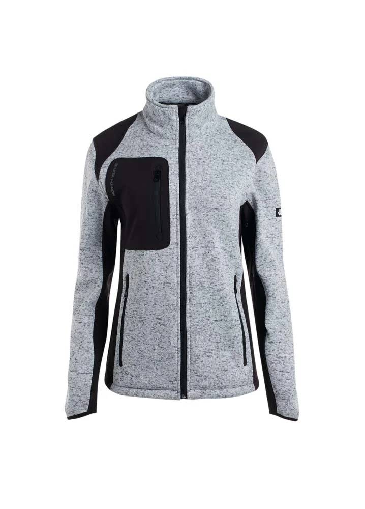 Nineworths - Gilet de travail Louise gris clair chine taille XXL - Nine Worths - Image 2